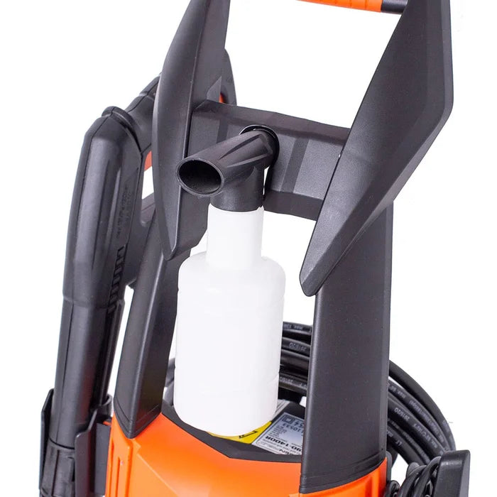 Aparat de Spălat cu Presiune 1400W, 110 BAR, 6.5L/min – Jet Puternic pentru Mașină și Curte