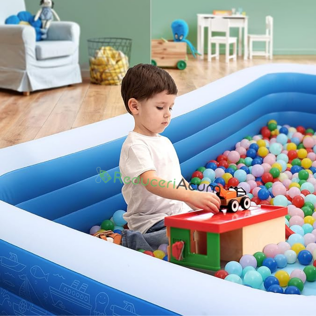 Piscina gonflabila  201 x 150 x 51 cm, 2 inele
