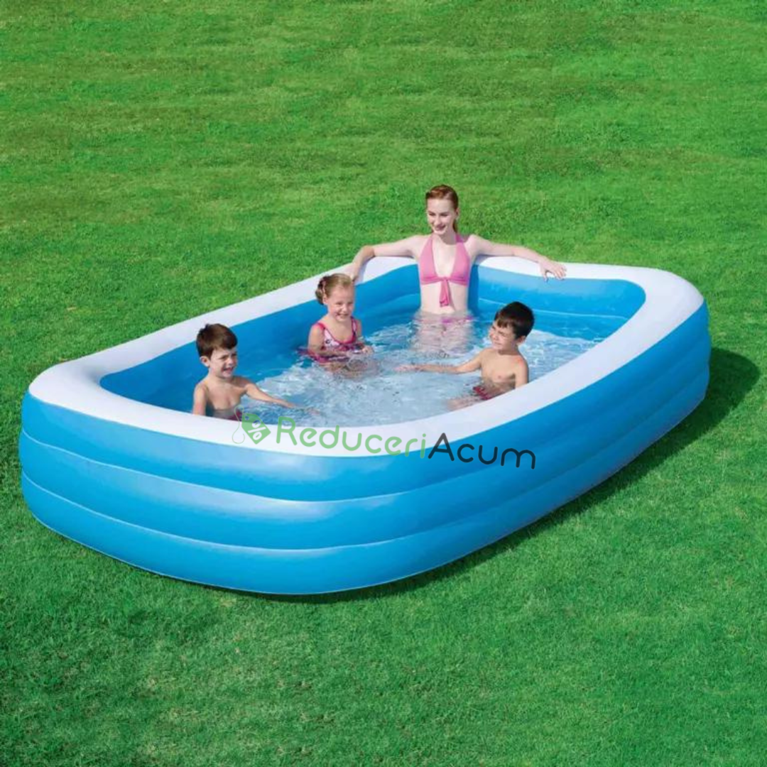 Piscina gonflabila  201 x 150 x 51 cm, 2 inele