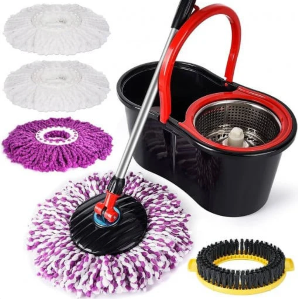MOP ROTATIV CU 4 REZERVE MOP + 1 REZERVA COVOR