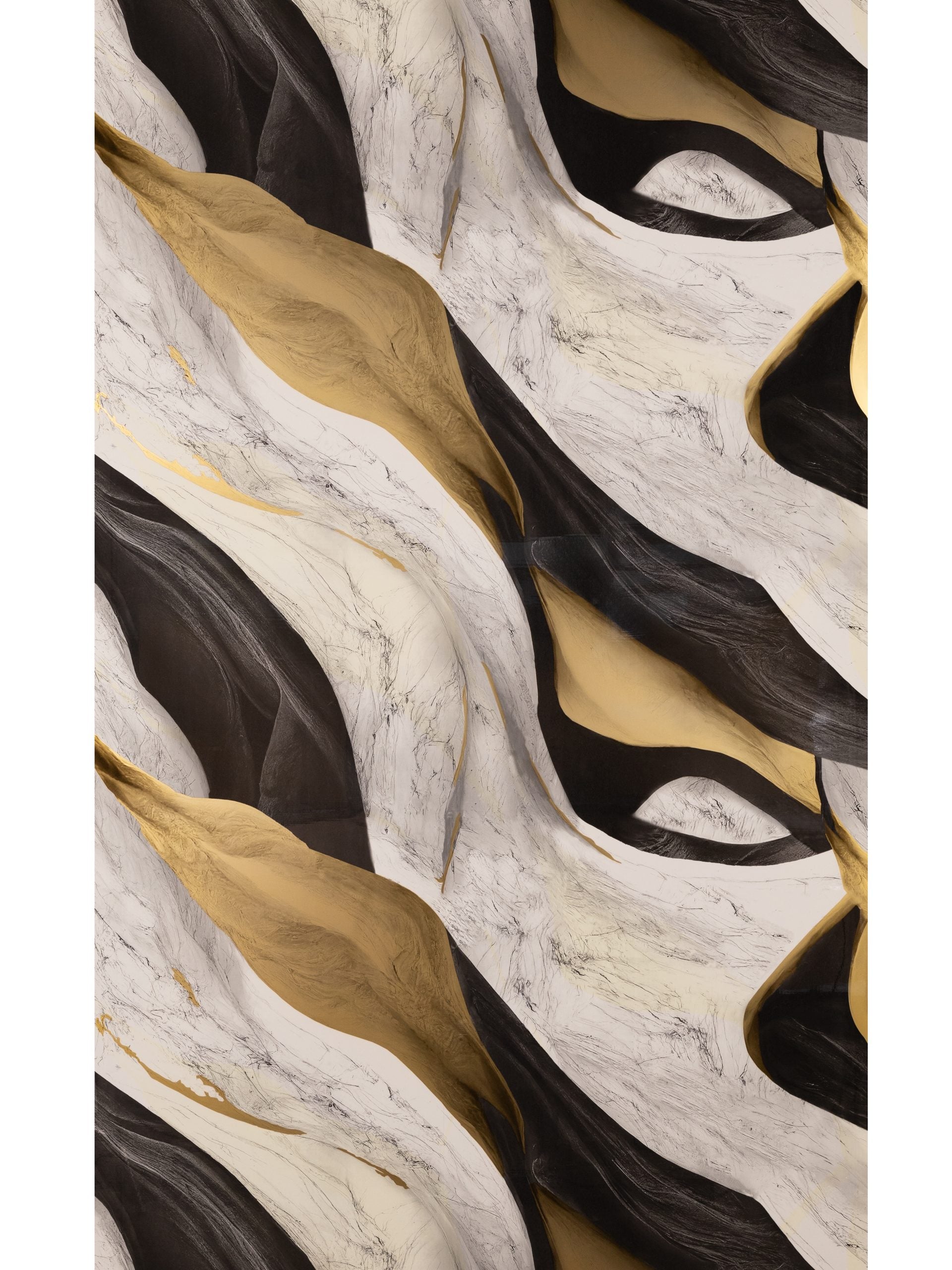Panou PVC decorativ marmura Negru,Alb,Auriu