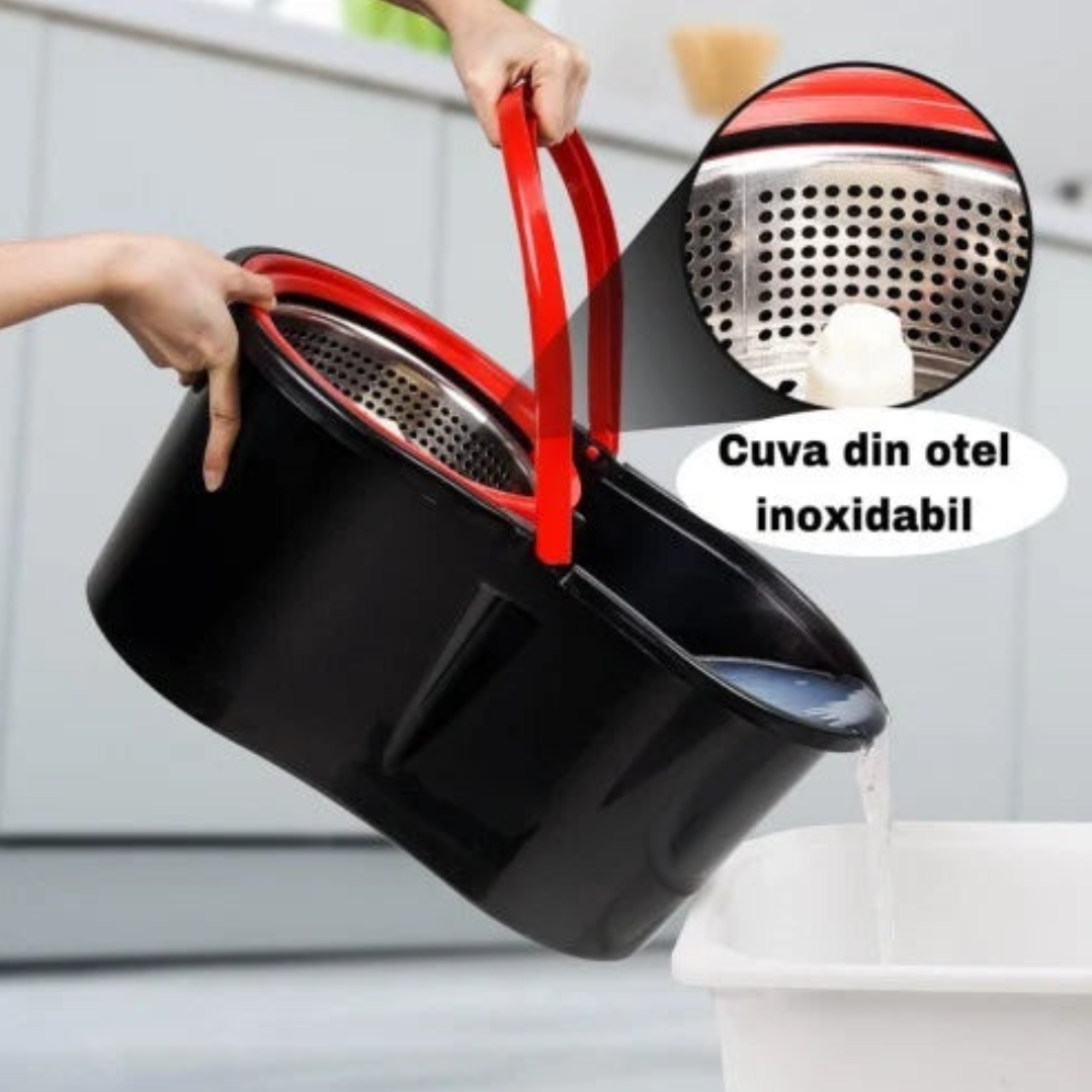 MOP ROTATIV CU 4 REZERVE MOP + 1 REZERVA COVOR