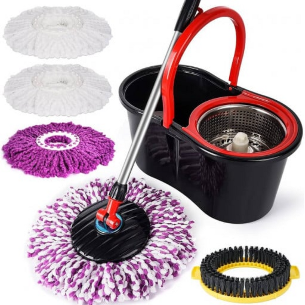 MOP ROTATIV CU 4 REZERVE MOP + 1 REZERVA COVOR
