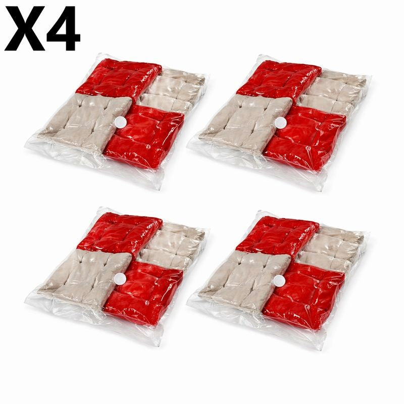 Set 4 saci de vidat haine, 70 x 100 cm