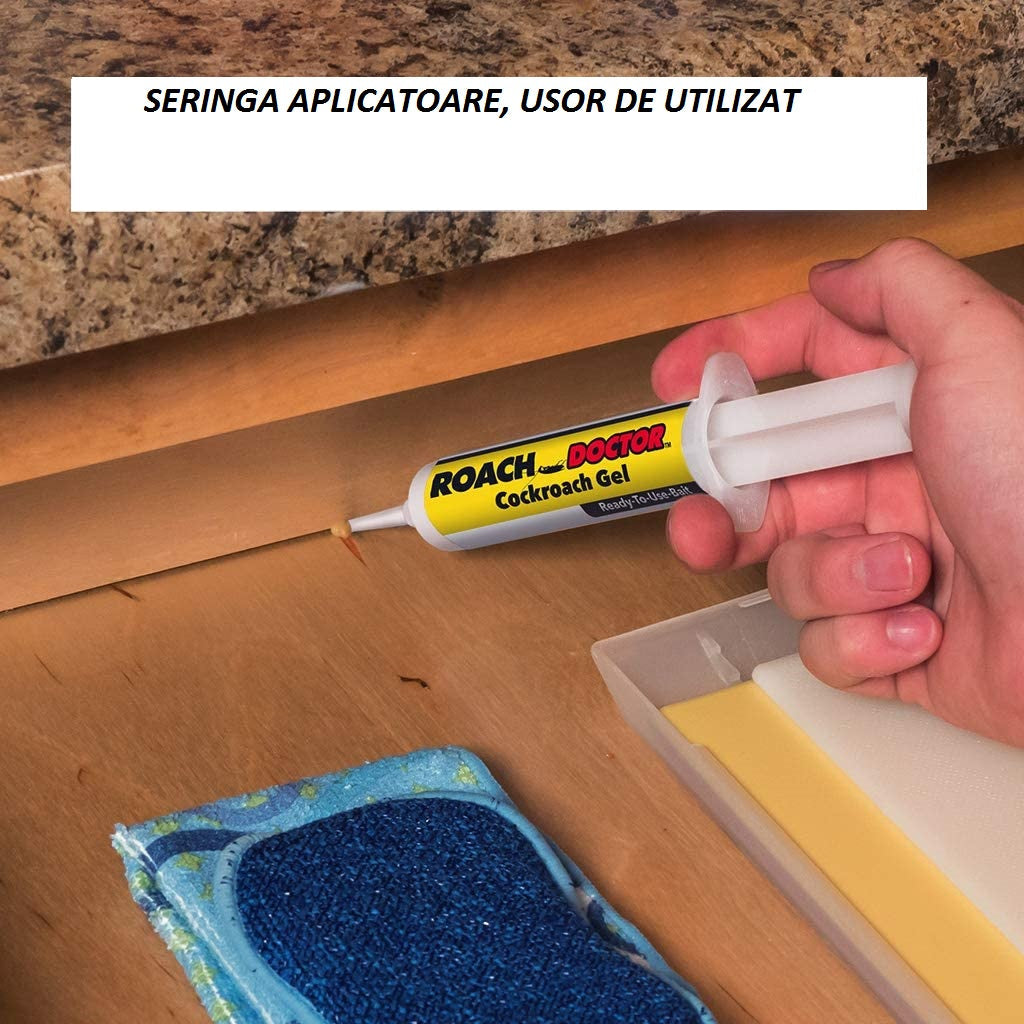 solutie pentru gandacilor de bucatarie, cu seringa dozatoare