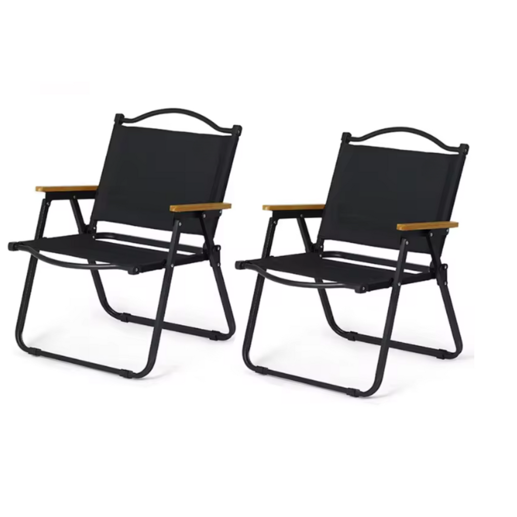 Set 2 Scaun Pliabil de Camping