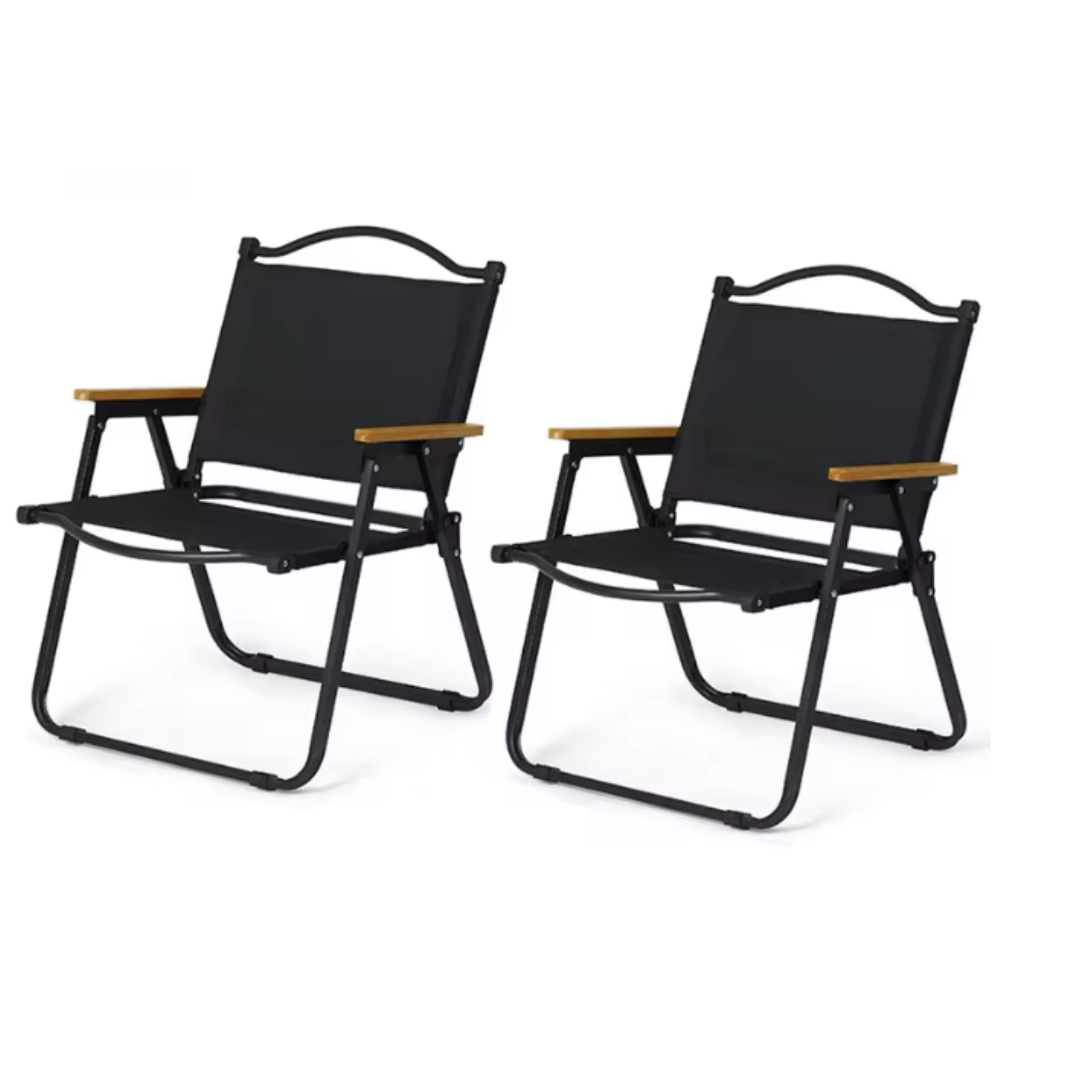 Set 2 Scaun Pliabil de Camping