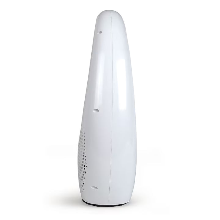 Ventilator fara elice  cu purificator de aer 2 in 1 , 4 lumini led