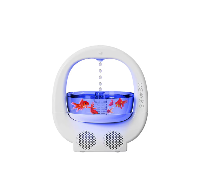 Umidificator 4 in 1 cu bol pentru pesti