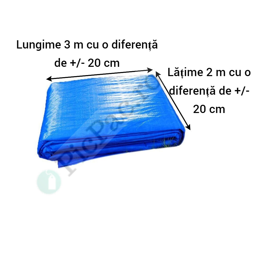 Prelata de protectie 2/3 m, impermeabila, rezistenta la UV si grindina