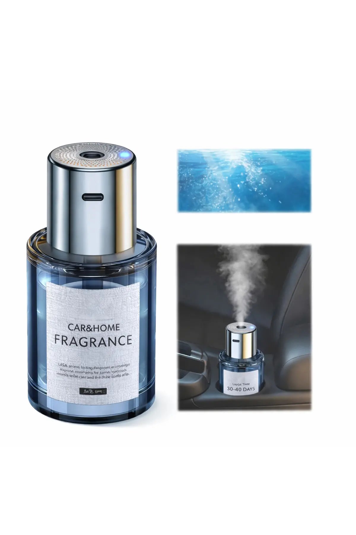 Odorizant auto si difuzor cu uleiuri esentiale