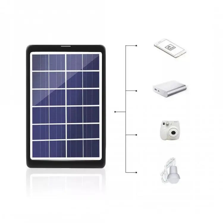 Panou solar fotovoltaic portabil, functie incarcare telefon
