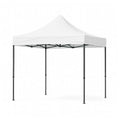 Cort alb Pavilion LEIHMANN  3x3M pliabil, tip acordeon! Cadru din metal
