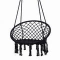 FOTOLIU TIP BALANSOAR SUSPENDAT 120 KG CADRU CERCURI METALICE NEGRU