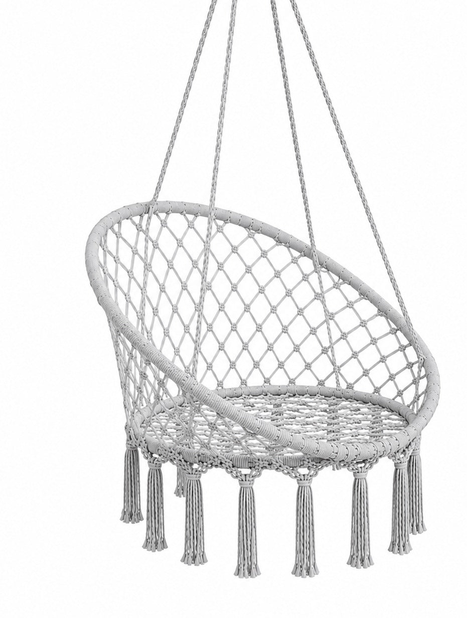 FOTOLIU TIP BALANSOAR SUSPENDAT 120 KG CADRU CERCURI METALICE GRI