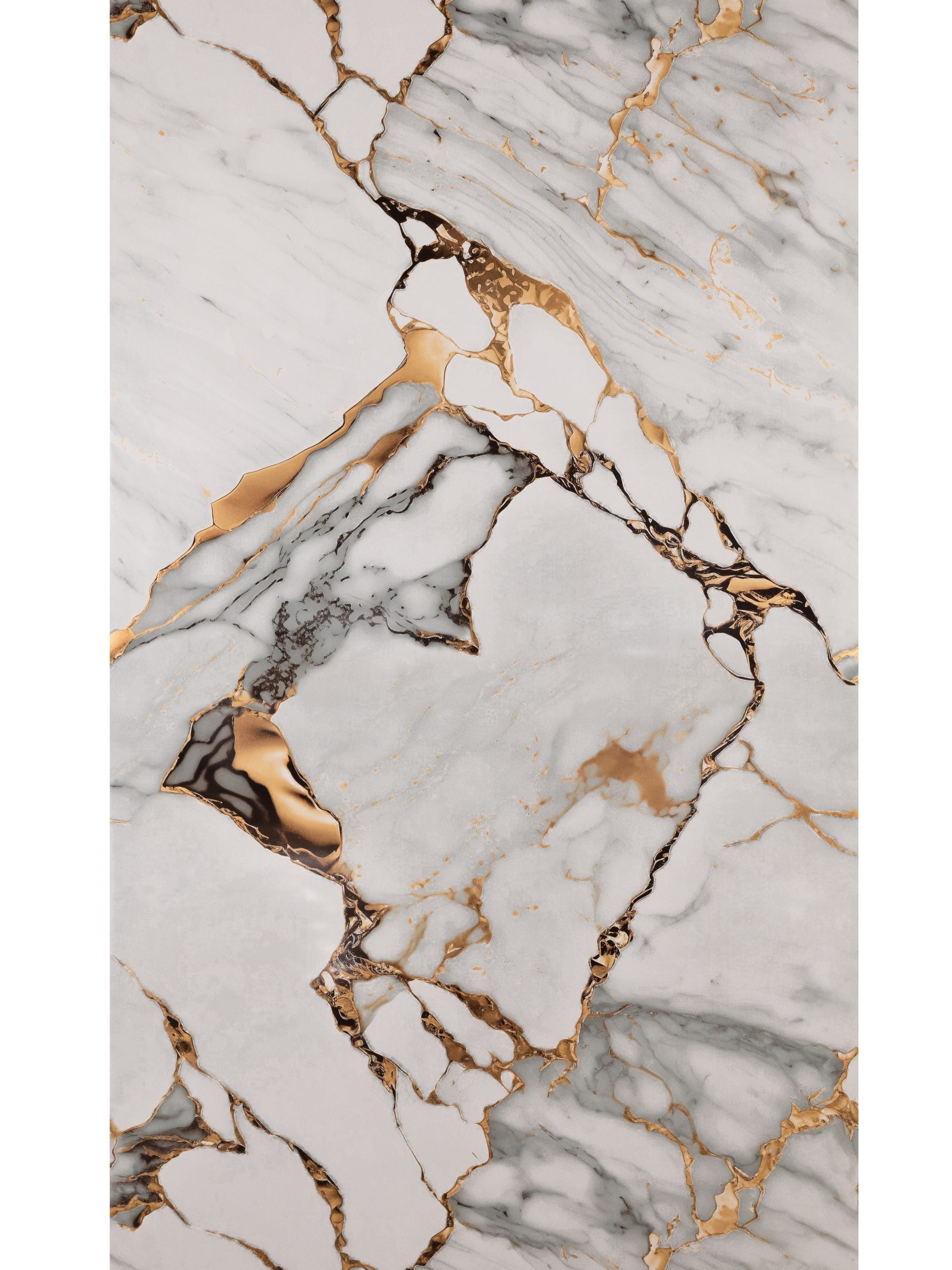 Panou PVC decorativ marmura Auriu,Gri