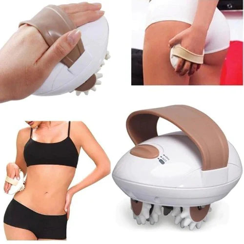 Aparat de masaj anti-celulita, Body slimmer, alb.