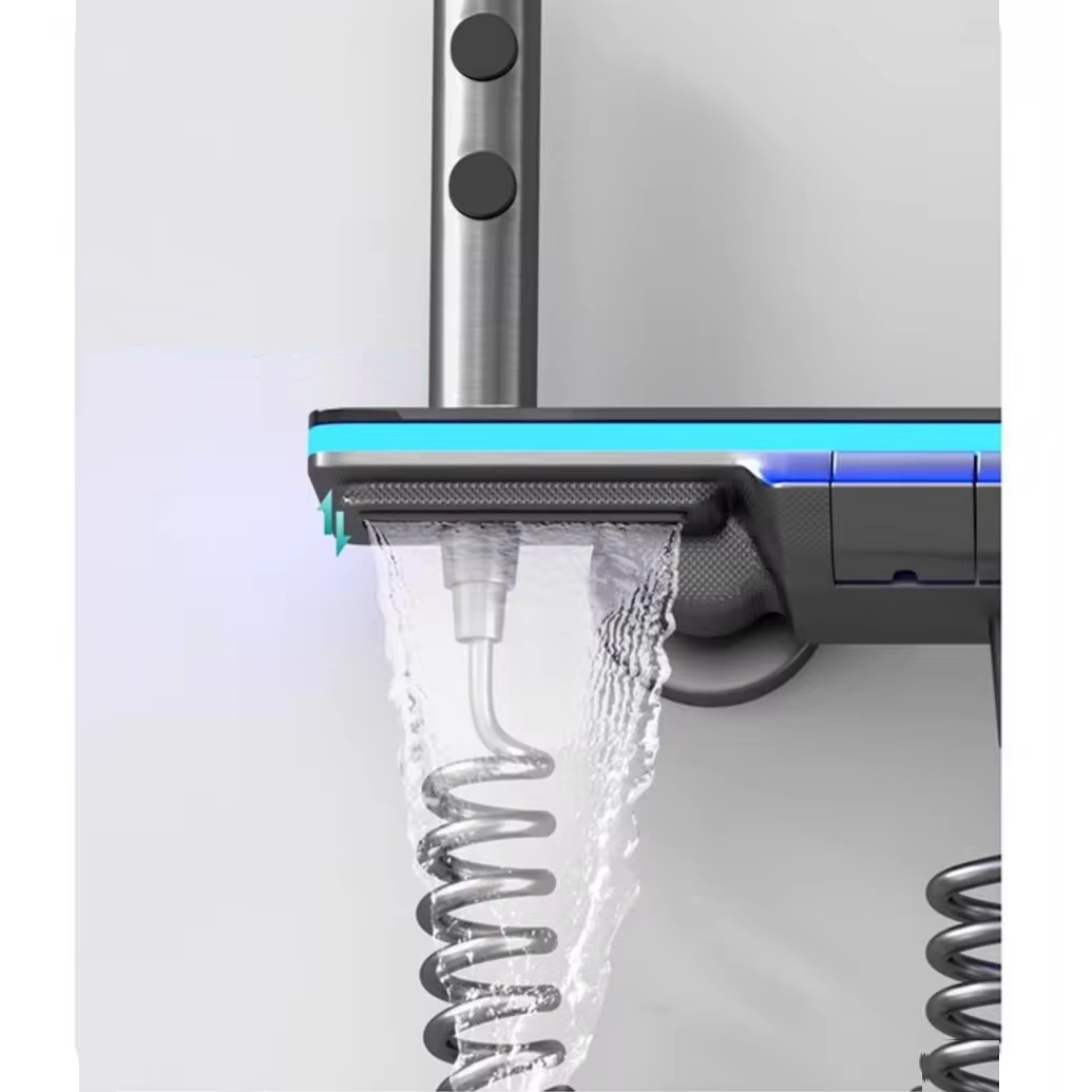 Coloană de Duș AquaVision – Afișaj LED, Termostat și Funcții Multiplu Personalizabile, BSL8