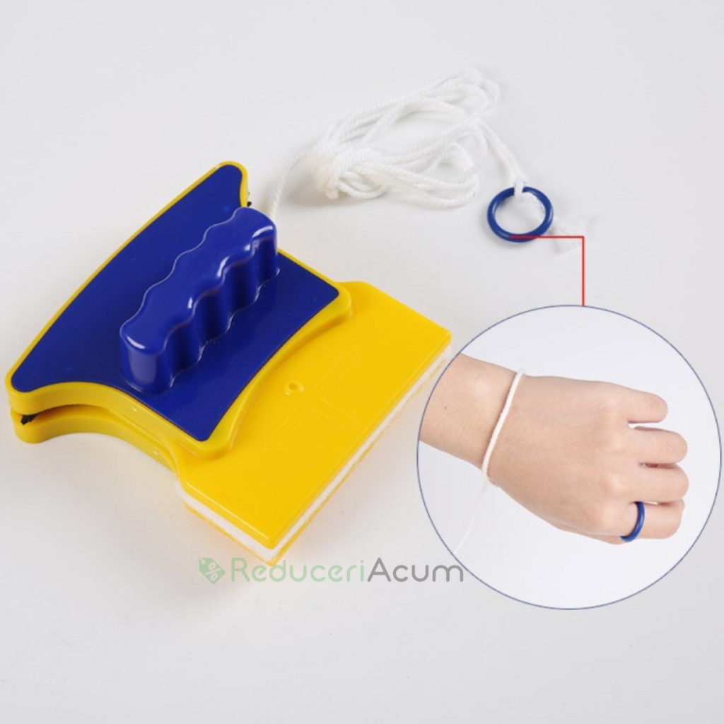 Aparat magnetic pentru curatat geamurile