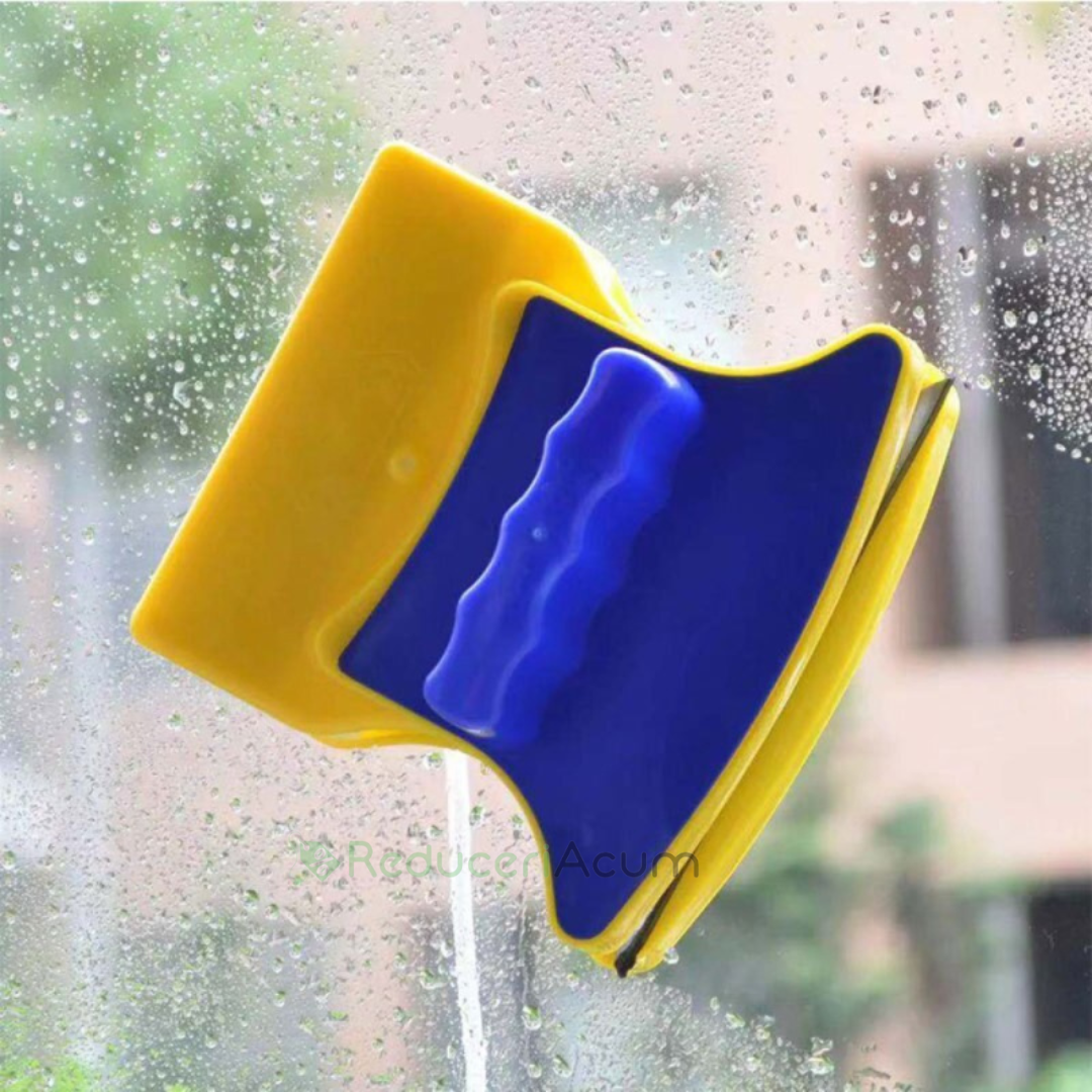 Aparat magnetic pentru curatat geamurile