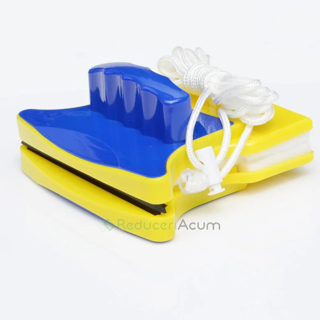 Aparat magnetic pentru curatat geamurile