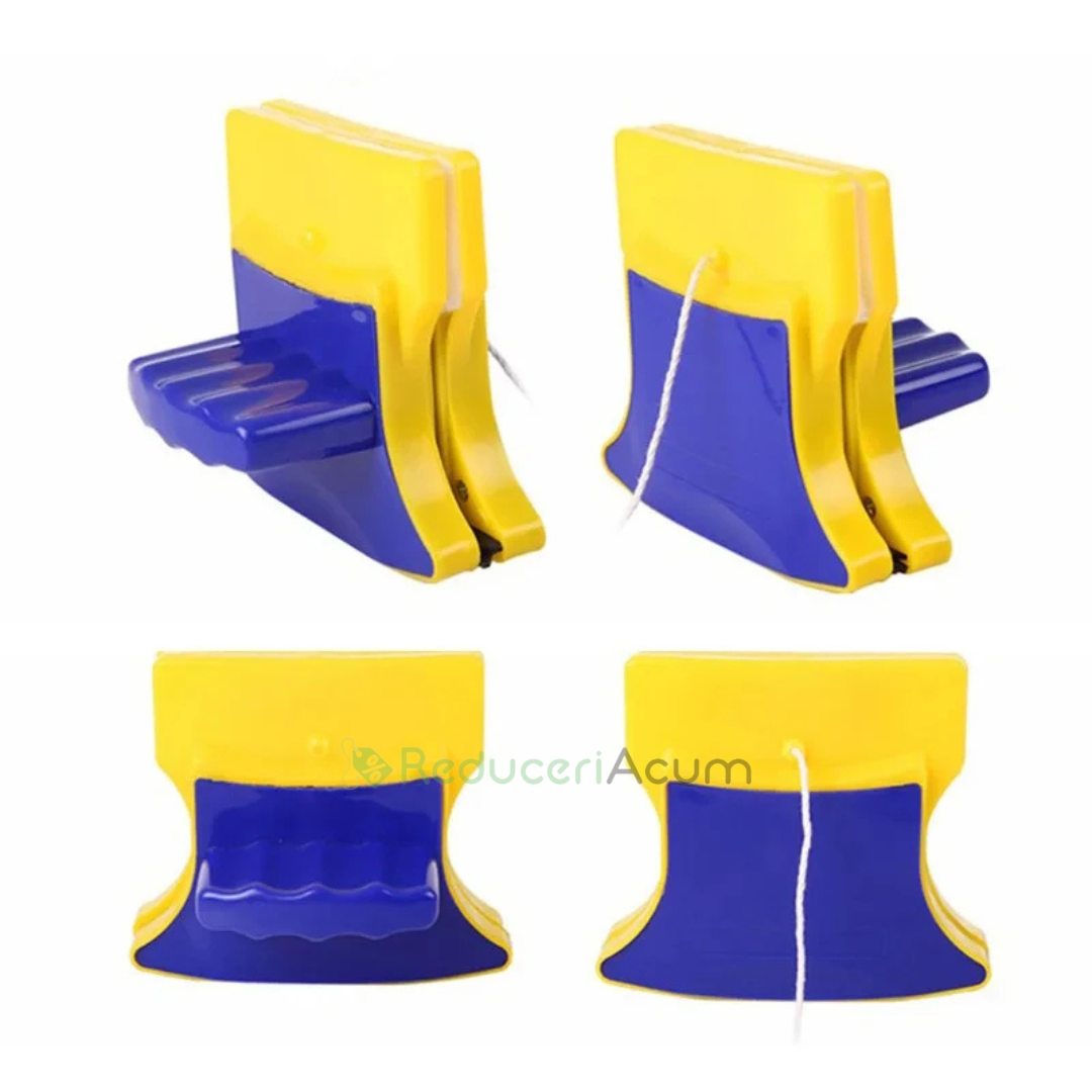 Aparat magnetic pentru curatat geamurile