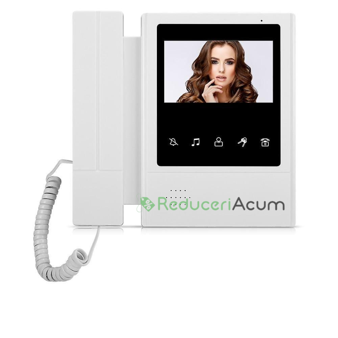 Interfon Video, Ecran 7 inch LCD,720p