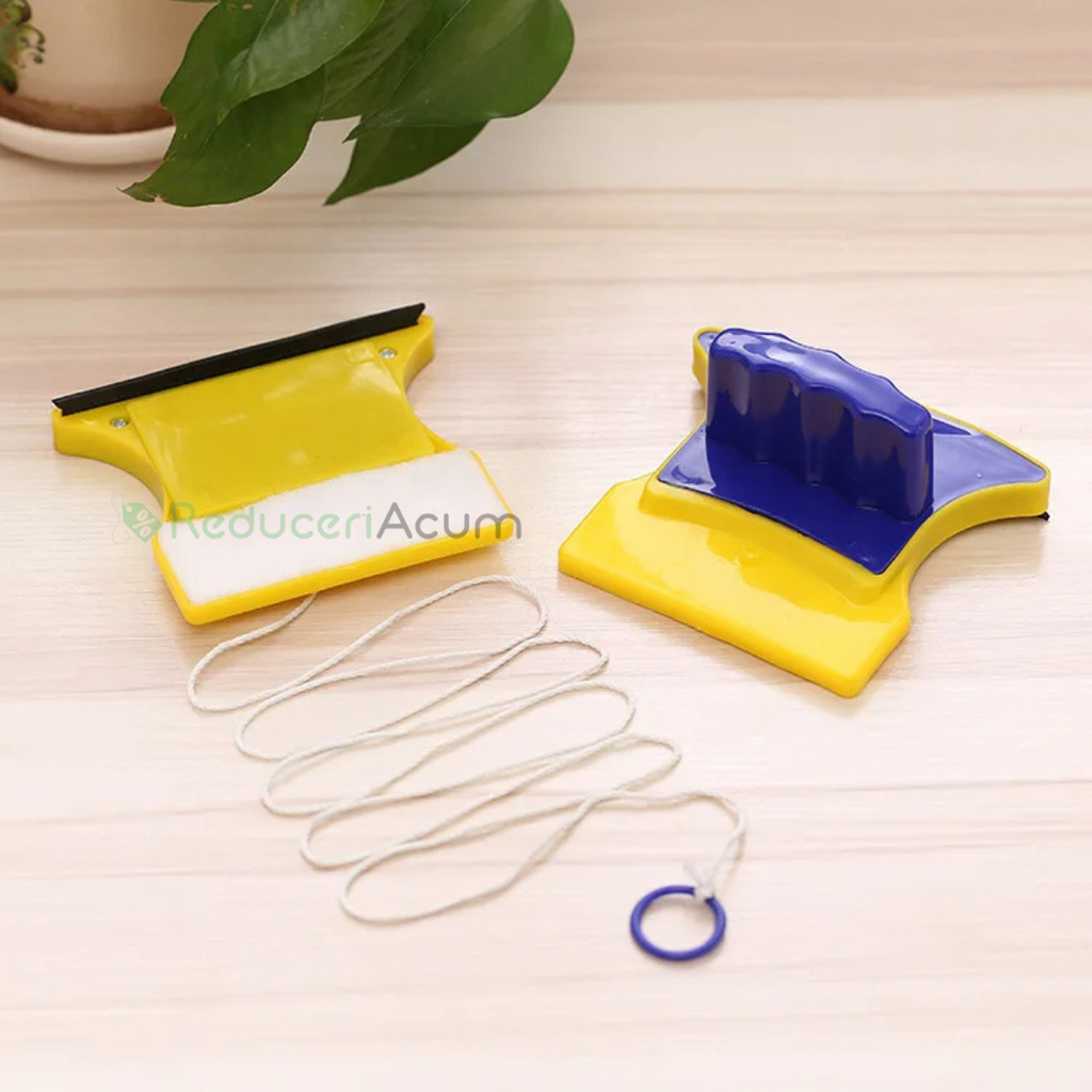 Aparat magnetic pentru curatat geamurile