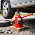 Cric Hidraulic Telescopic 32T – Ideal pentru Întreținere Auto și Vehicule Grele