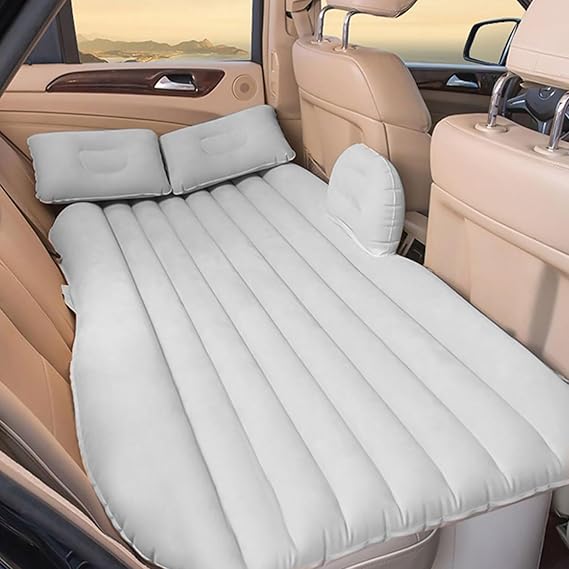 Saltea Gonflabilă pentru Mașină Couch Air – Pat Auto Confortabil cu Pompă Inclusă, 135×86×40 cm