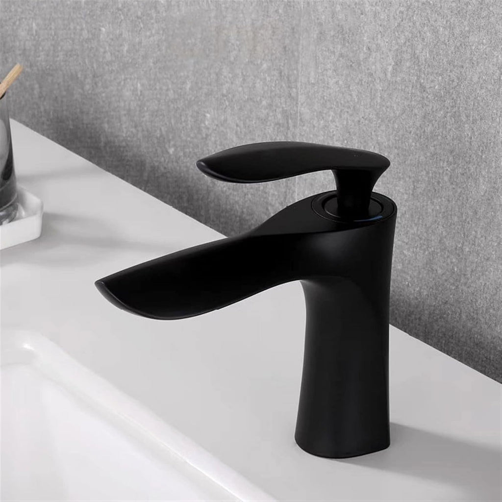 Baterie Lavoar, Design Modern, Finisaj Negru Mat VST41