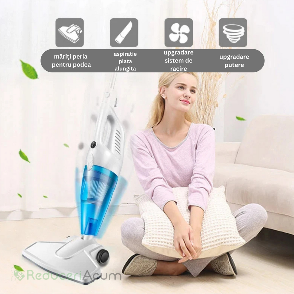 Aspirator Vertical 2 in 1 cu filtru fara sac