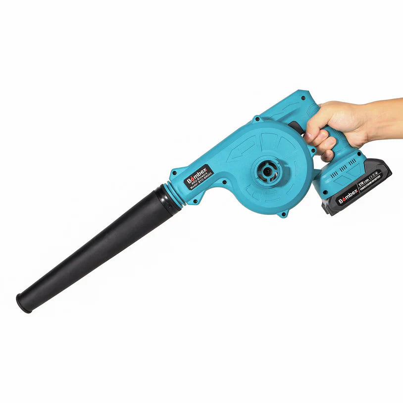 Aspirator Suflantă Frunze 2 în 1 fără Fir, 880W, 48V, 18000 RPM, Curățare Frunze, Praf și Zăpadă