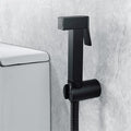 Set Duș Igienic Negru Mat – Design Pătrat, Montaj Ușor, Finisaj Modern, vst104