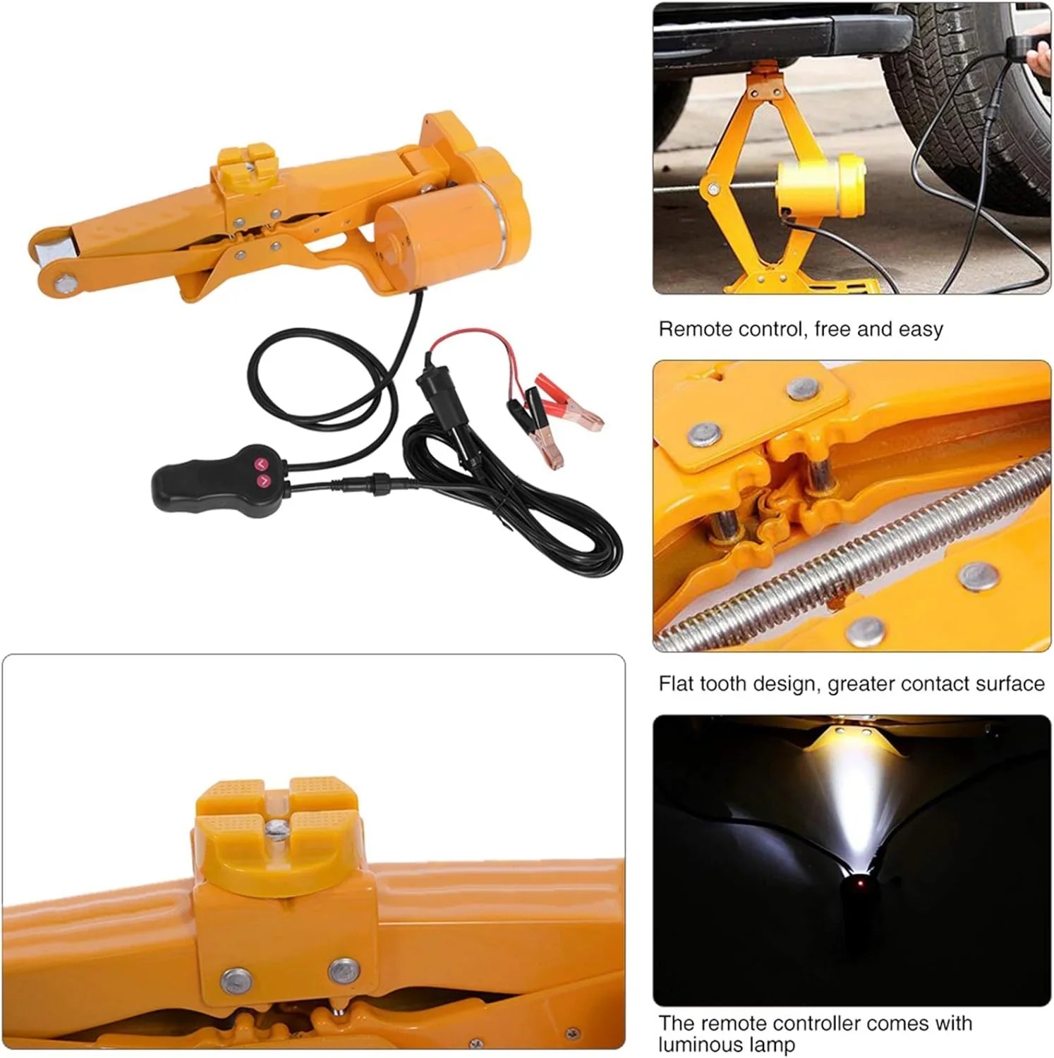 Cric Hidraulic Portabil 12V – Compact, Rapid și Sigur pentru Ridicare Auto