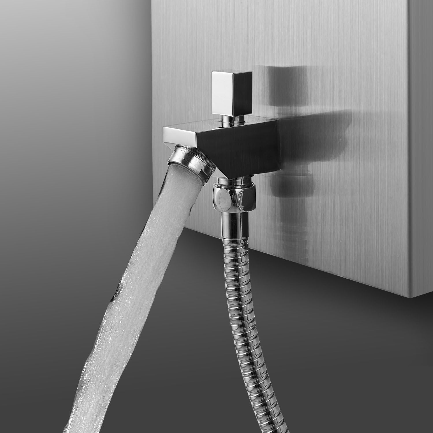 Panou Duș Vantory cu Efect de Ploaie și Cascadă – Oțel Inoxidabil Multifuncțional, VST11