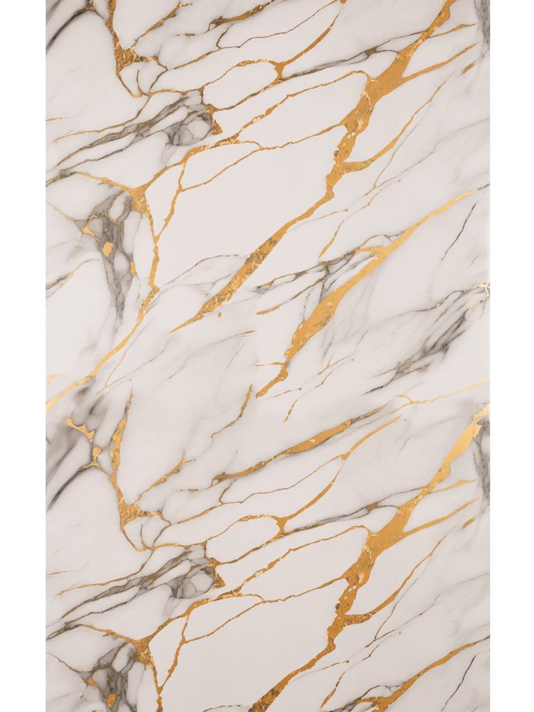 Panou PVC decorativ marmura Alb,Gri,Auriu