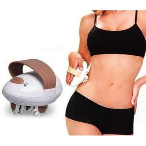 Aparat de masaj anti-celulita, Body slimmer, alb.