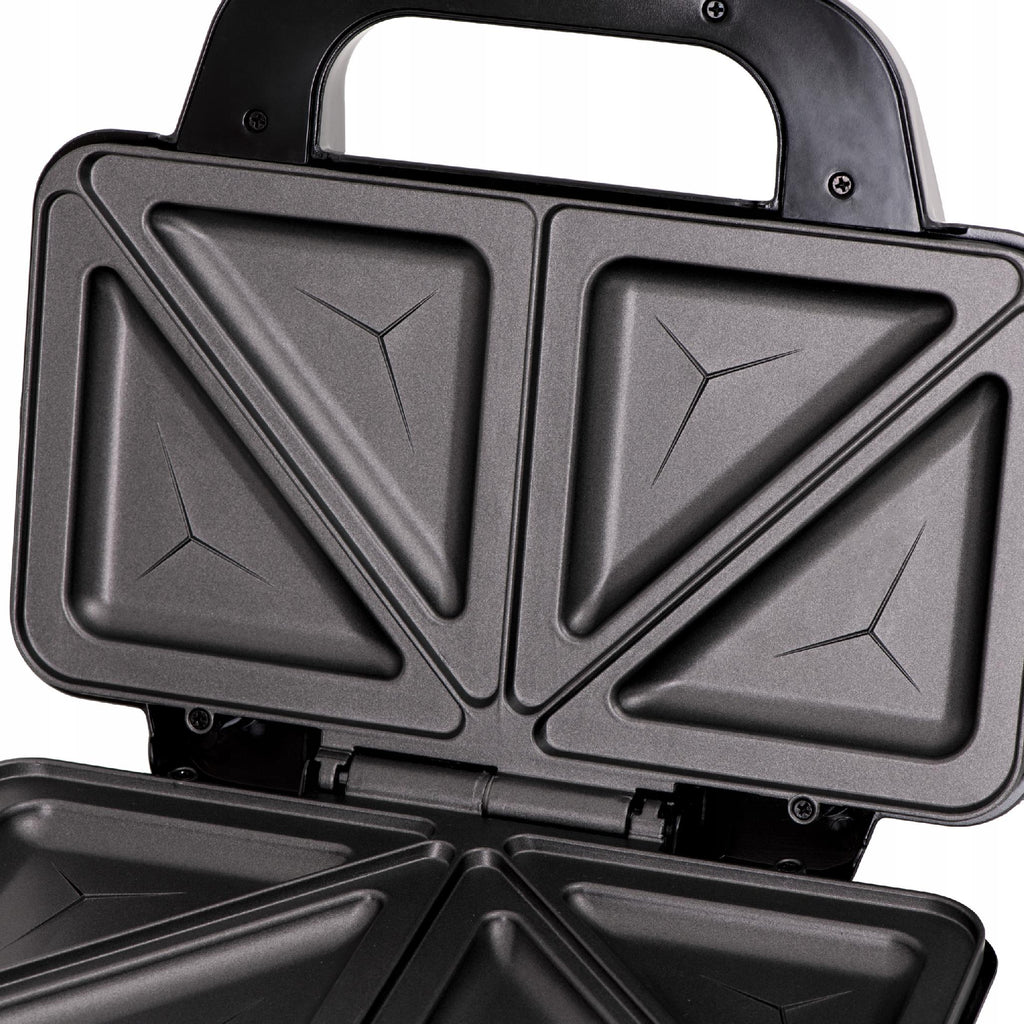 Aparat Sandwich XXL 1300W cu Plăci Antiaderente – Adler AD 3043, Sandvișuri Americane