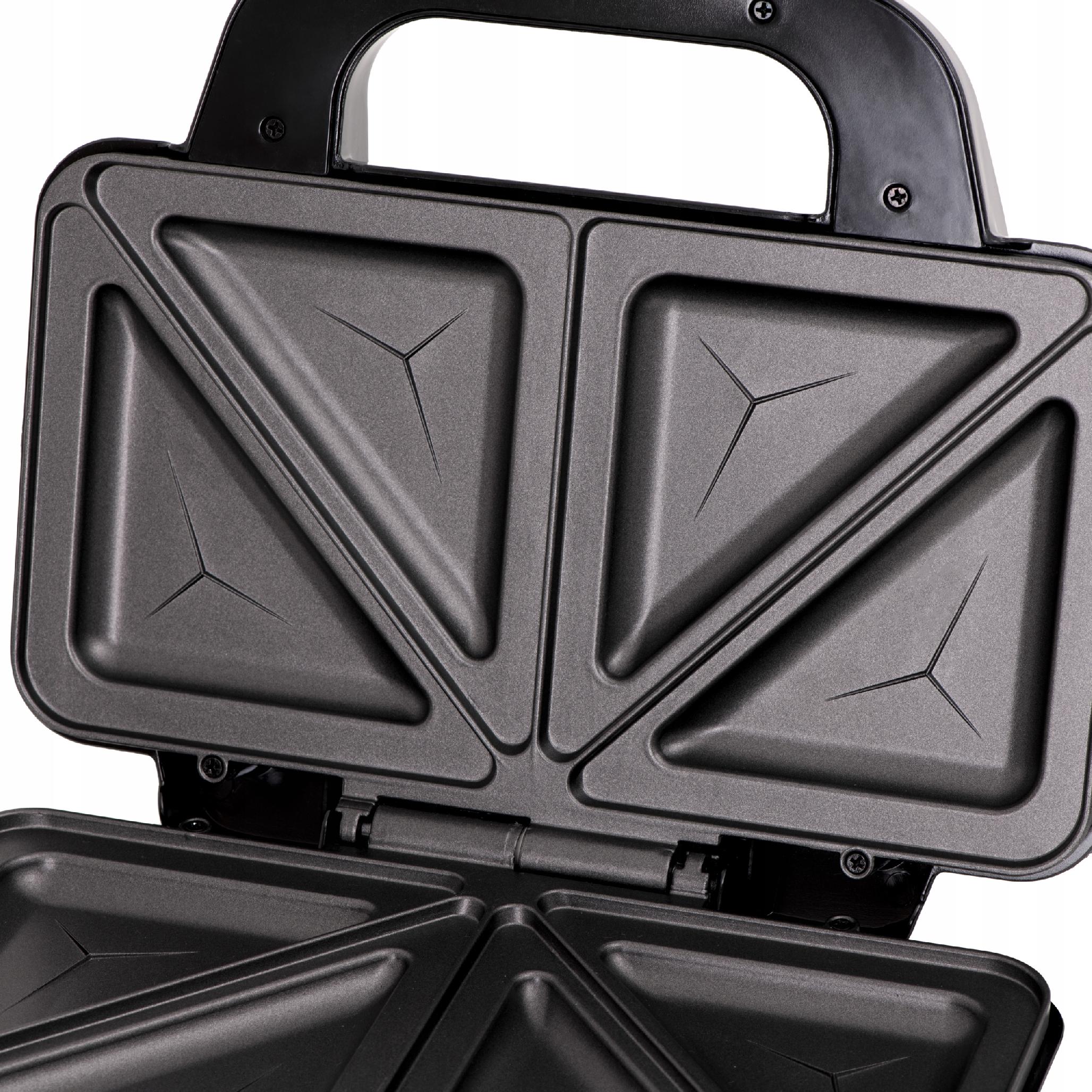 Aparat Sandwich XXL 1300W cu Plăci Antiaderente – Adler AD 3043, Sandvișuri Americane