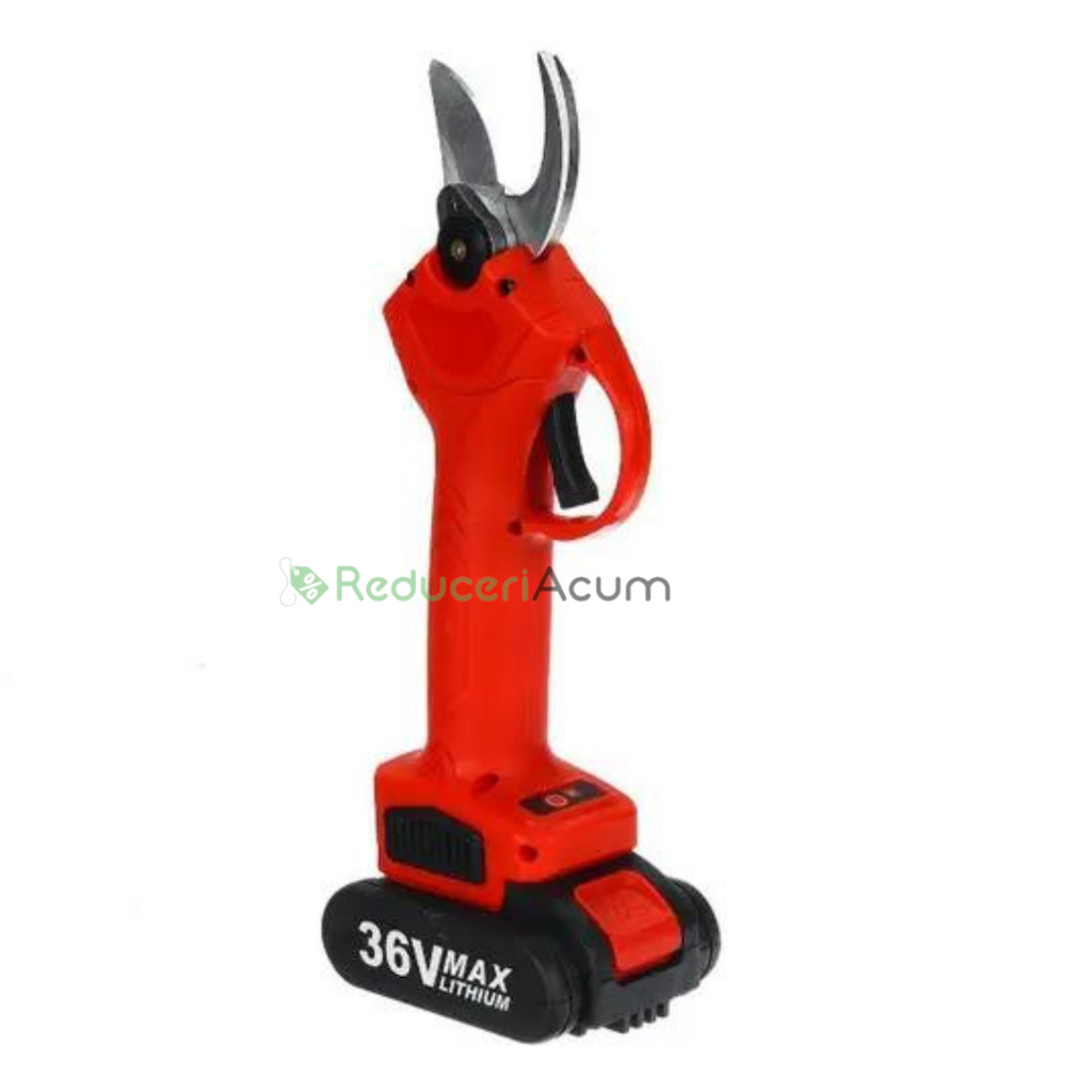 Foarfeca electrica pentru vita de vie si crengi , cu 2 Acumulatori 36V + Set 4 ghem de sfoara 100 gr