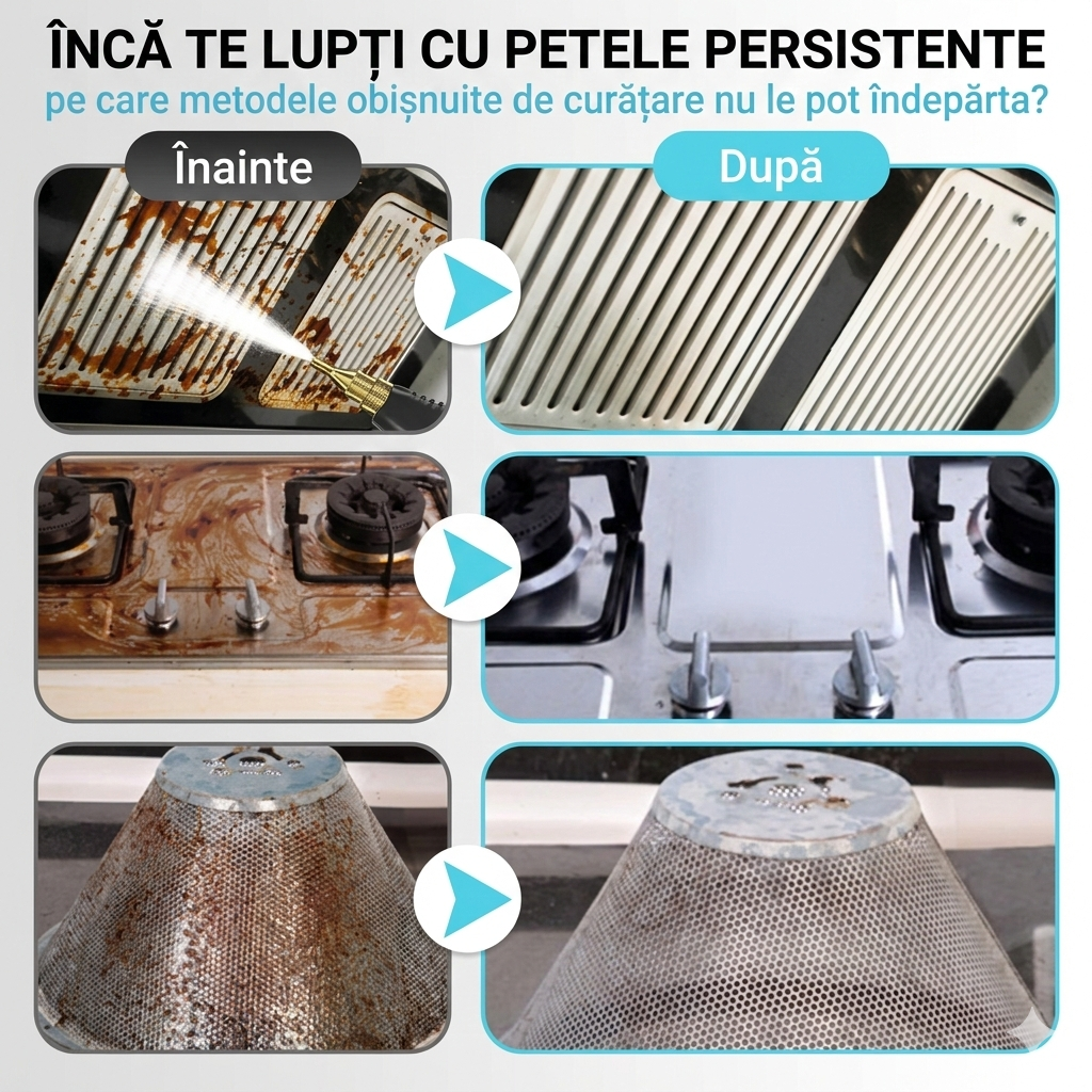 Curățător cu abur sub presiune 2500W, 3 BAR, rezervor 1L, 105°C – aparat profesional pentru curățare fără chimicale