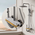 Set de dus cu emitatie marmura, banda LED si display de temperatura, MTZ5