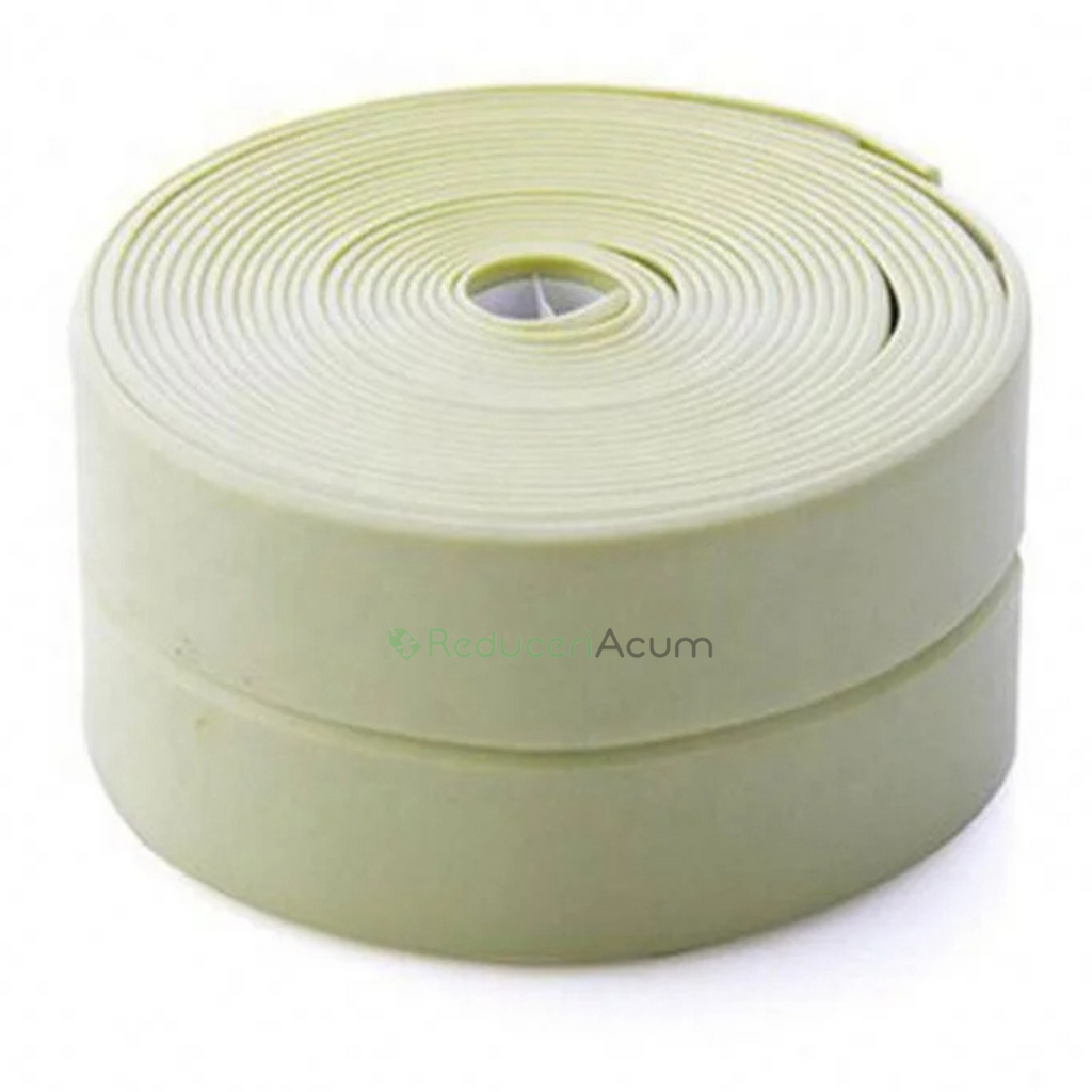 Set 2 x Banda adeziva de etansare 4 cm, VERDE