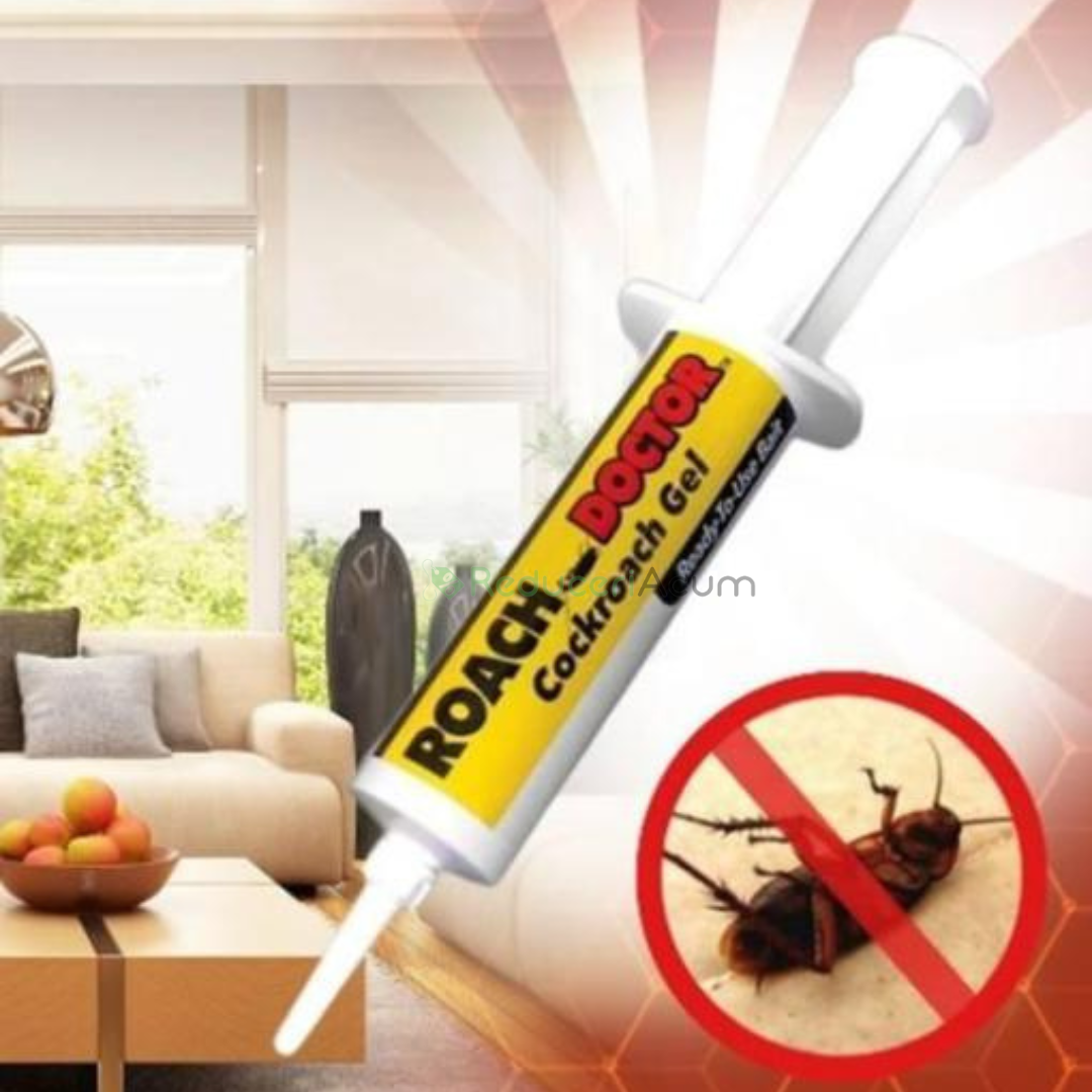Set 3 x Insecticid tip seringa, solutie antigandaci RoachDoctor