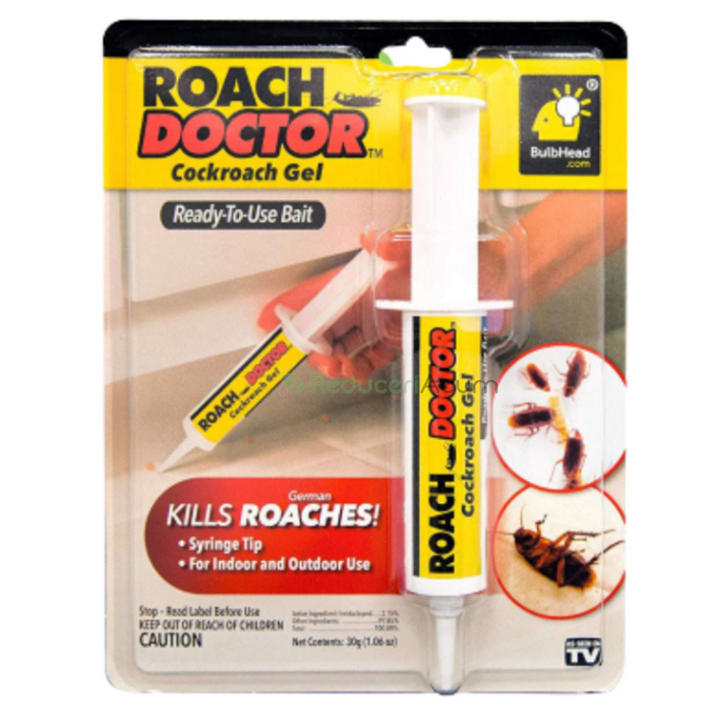 Set 3 x Insecticid tip seringa, solutie antigandaci RoachDoctor