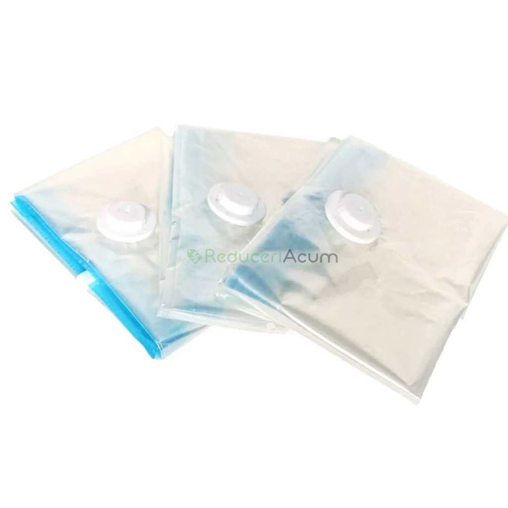 Set 4 saci de vidat haine, 70 x 100 cm