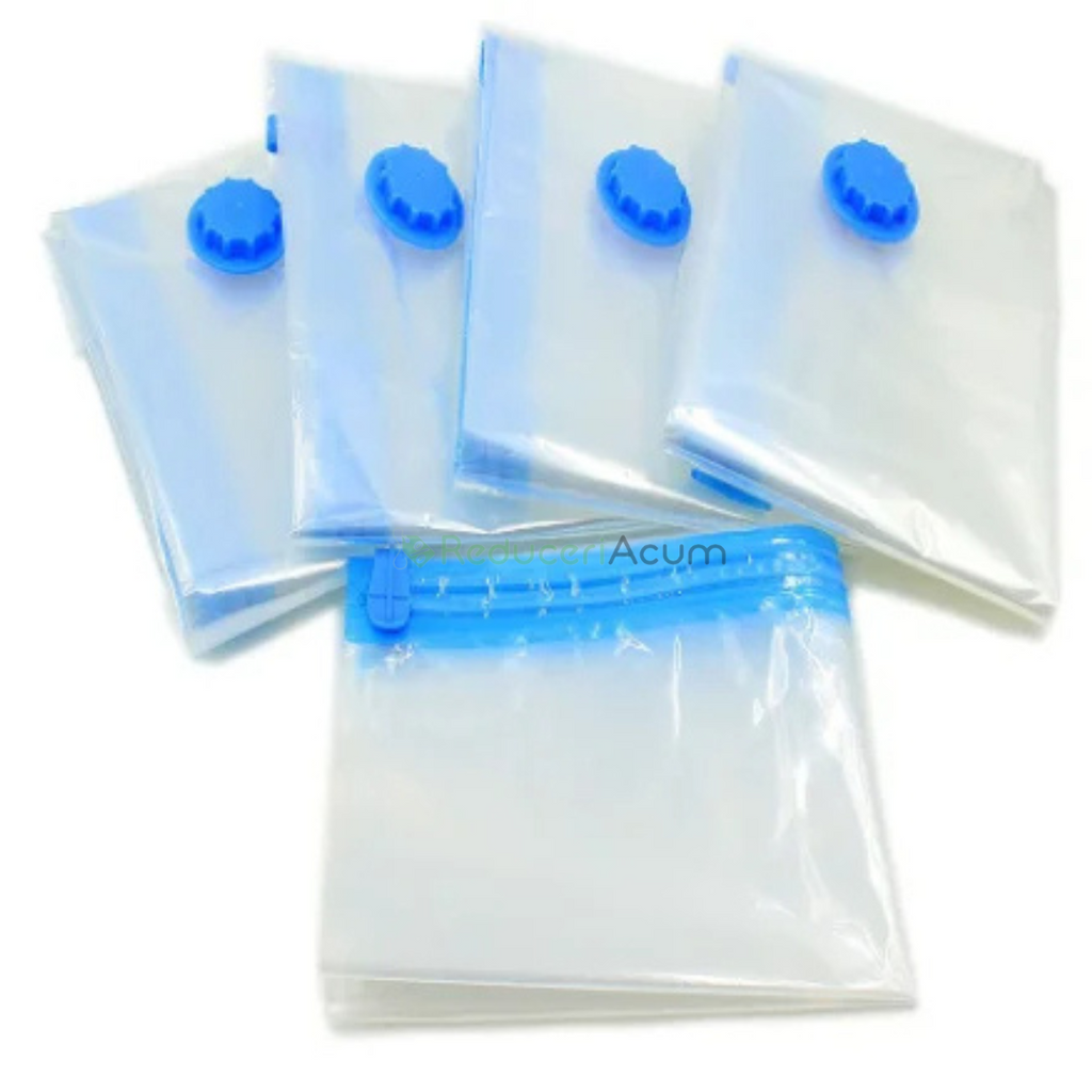 Set 4 saci de vidat haine, 70 x 100 cm