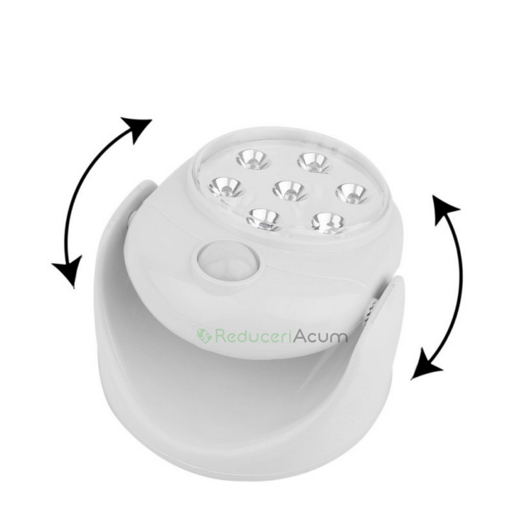 Lampa fara fir cu senzor de miscare 360 de grade