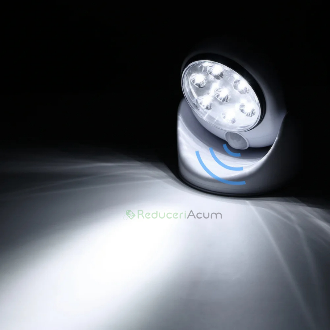 Lampa fara fir cu senzor de miscare 360 de grade